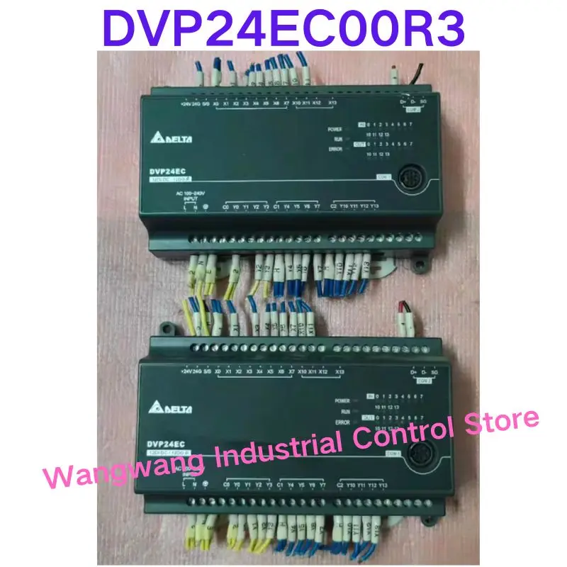 Second-hand test OK , DVP24EC00R3 PLC Programmable Controller
Second-hand test OK , DVP24EC00R3 PLC Programmable Controller