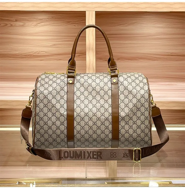 Luxury Brand Unisex Oversized Capacity Travel Bag Fashionable and Lightweight Luggage Bag Portable Large Bag for Business Trips
Luxury Brand Unisex Oversized Capacity Travel Bag Fashionable and Lightweight Luggage Bag Portable Large Bag for Business Trips