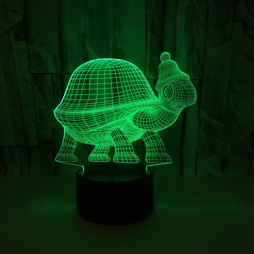 New Tortoise 3d Lamp Touch Led Visual Touch Usb 3d Night Table Lamps For Living Room Lovely Cartoon Children's Toys Desk Lamp
New Tortoise 3d Lamp Touch Led Visual Touch Usb 3d Night Table Lamps For Living Room Lovely Cartoon Children's Toys Desk Lamp