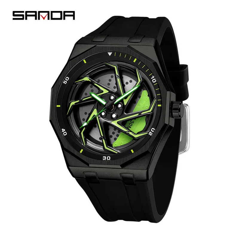 SANDA * wheel series watch hollow rotating luminous student watch luminous quartz watch
SANDA * wheel series watch hollow rotating luminous student watch luminous quartz watch