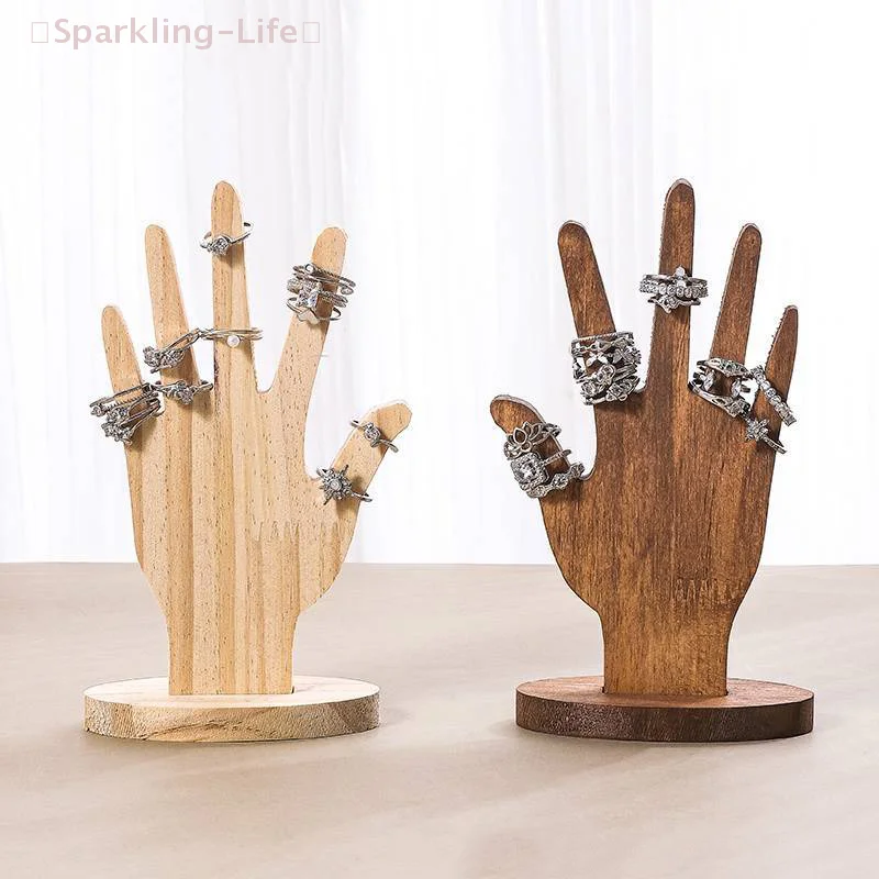 1 Pcs Wooden Hand Form Bracelet Bangle Display Stand Mannequin Palm Shaped Ring Storage Holder Desktop Jewelry Organizers
1 Pcs Wooden Hand Form Bracelet Bangle Display Stand Mannequin Palm Shaped Ring Storage Holder Desktop Jewelry Organizers