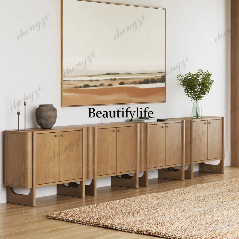 American country style retro solid wood dining side cabinet bedside porch storage TV cabinet
American country style retro solid wood dining side cabinet bedside porch storage TV cabinet