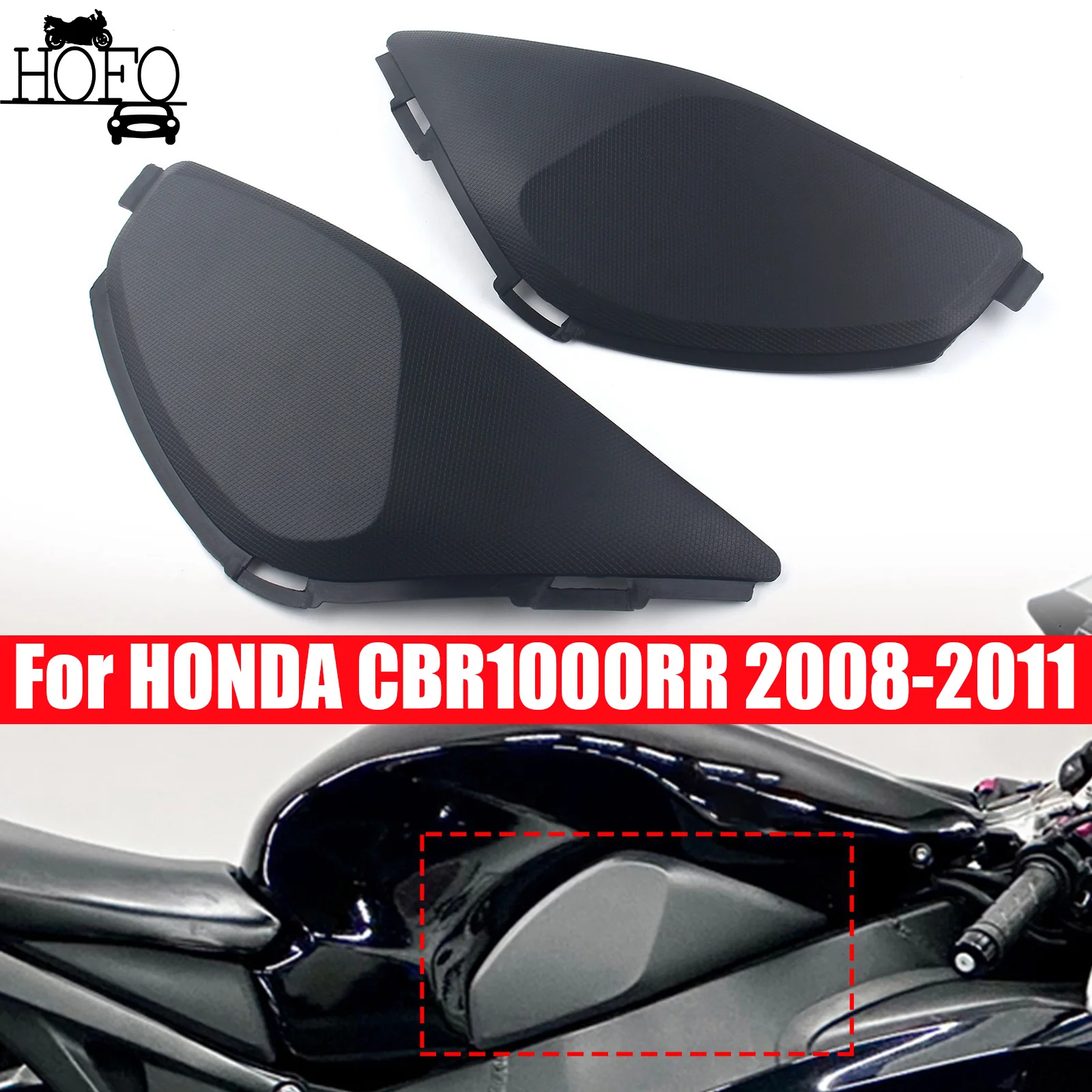 Black Motorcycle Tank Side Cover Panel Fairing For HONDA CBR1000RR 2008-2011 Motorcycle Gas Tank Side Cover Trim
Black Motorcycle Tank Side Cover Panel Fairing For HONDA CBR1000RR 2008-2011 Motorcycle Gas Tank Side Cover Trim