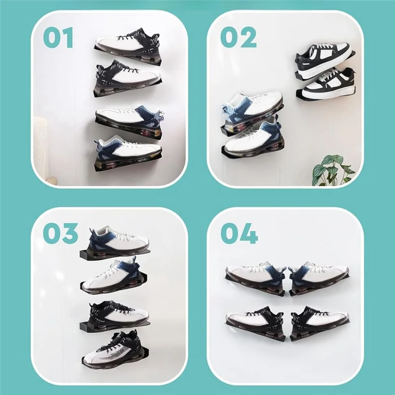 YLS-Shoe Display Shelf Floating Acrylic Shoe Wall Shelf Storage Stand Organizer Home Decoration Holder
YLS-Shoe Display Shelf Floating Acrylic Shoe Wall Shelf Storage Stand Organizer Home Decoration Holder