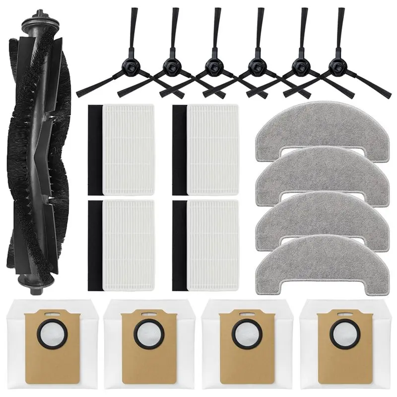 AT28-Replacement Parts Kit Compatible For MONSGA MS1 MAX/Proscenic Q8 MAX/Ultenic T10 Lite/Mova E20 Plus Robot Vacuum
AT28-Replacement Parts Kit Compatible For MONSGA MS1 MAX/Proscenic Q8 MAX/Ultenic T10 Lite/Mova E20 Plus Robot Vacuum