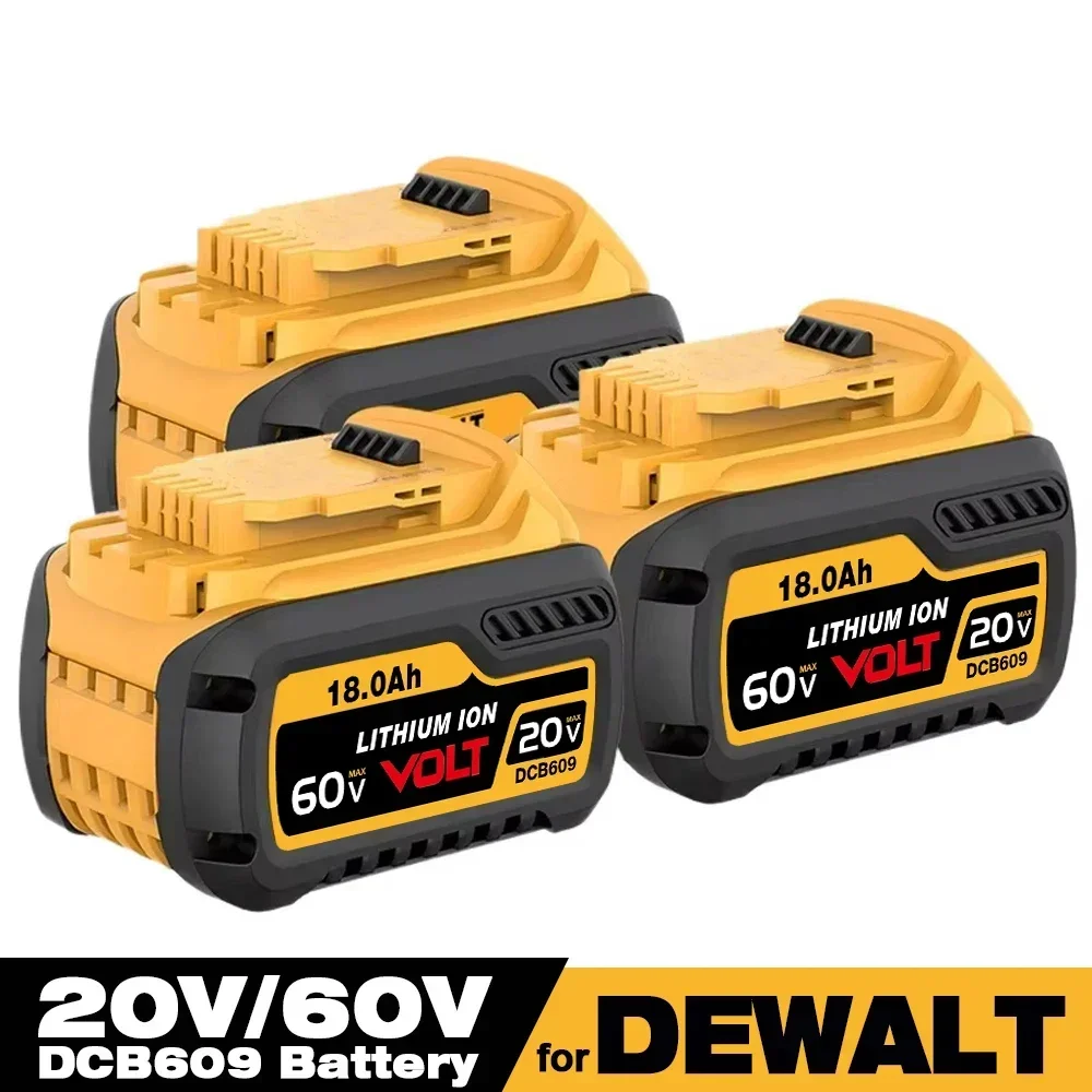 Long-lasting Power with 18000mAh DCB609 DCB206 DCB205 DCB20418V 20V 60V High Capacity Rechargeable Batteries for DEWALT Tools
Long-lasting Power with 18000mAh DCB609 DCB206 DCB205 DCB20418V 20V 60V High Capacity Rechargeable Batteries for DEWALT Tools