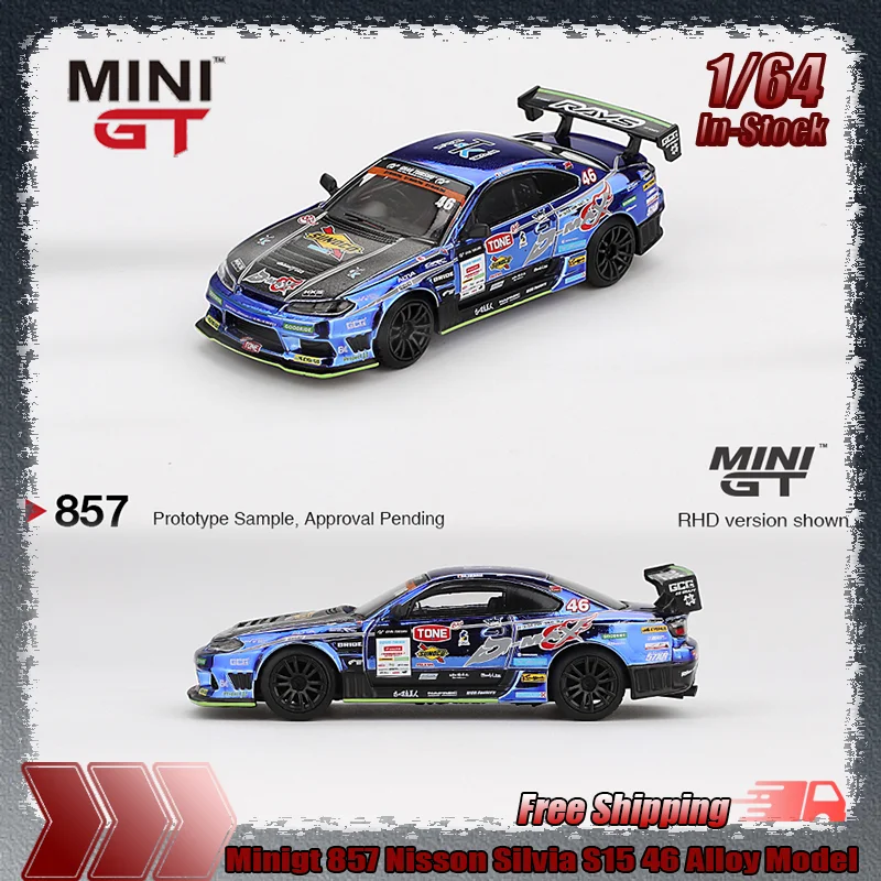 New Stock Minigt 1:64 857 Nisson Silvia S15 46 Alloy Miniature Die-Cast Car Model Custom Children'S Toy Gift Collection Ornament
New Stock Minigt 1:64 857 Nisson Silvia S15 46 Alloy Miniature Die-Cast Car Model Custom Children'S Toy Gift Collection Ornament