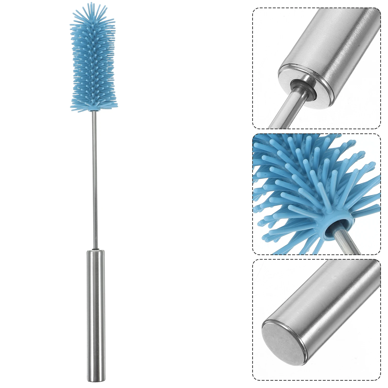 Cup Brush Cleaning Baby Bottle Cleaner Sturdy Soft Silicone Bristles for Bottles Cups Jars Long Handle Portable Household
Cup Brush Cleaning Baby Bottle Cleaner Sturdy Soft Silicone Bristles for Bottles Cups Jars Long Handle Portable Household