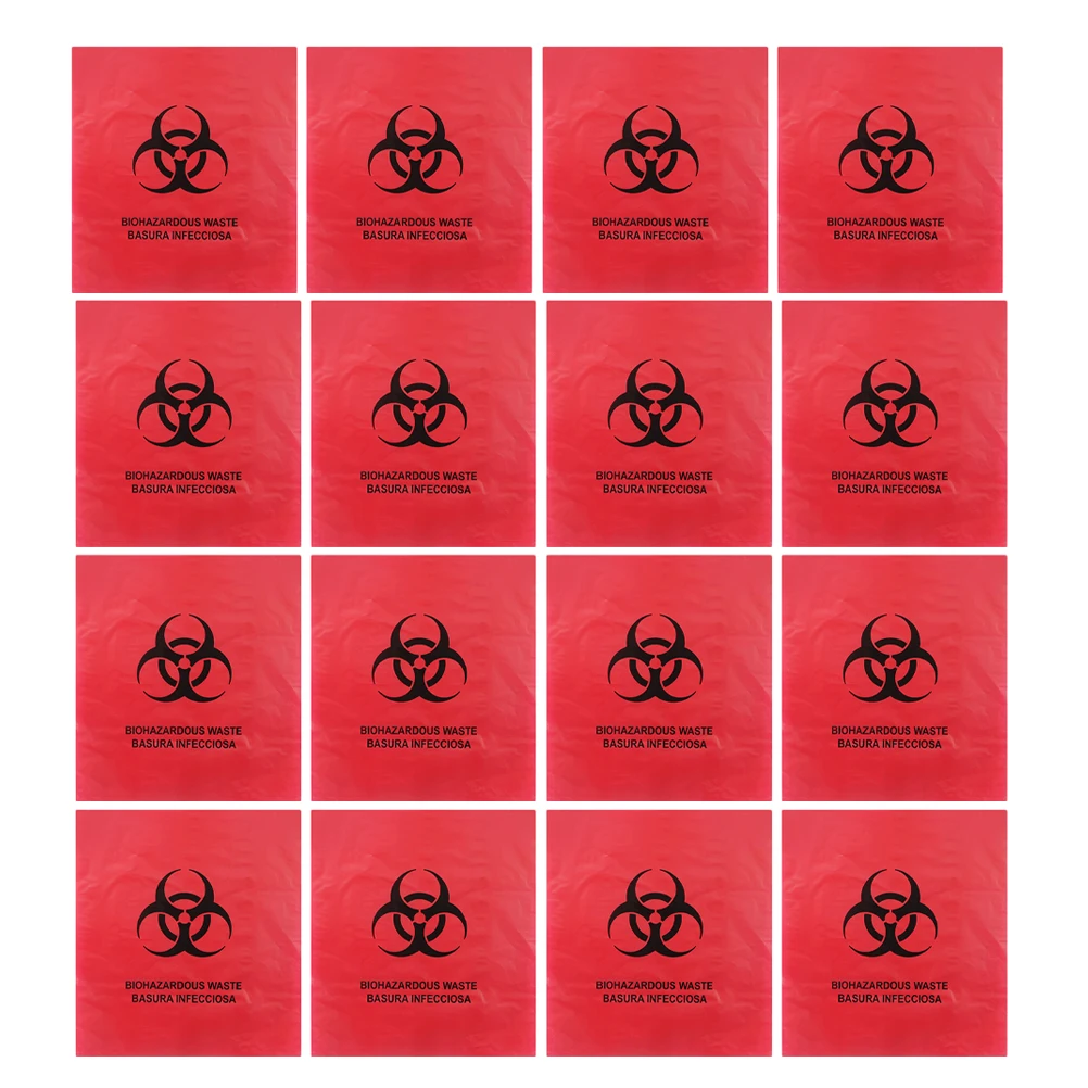 20 Pcs Medical Waste Bag Laboratory Solid Sealed Trash Bags for Garbage Hdpe Disposable
20 Pcs Medical Waste Bag Laboratory Solid Sealed Trash Bags for Garbage Hdpe Disposable