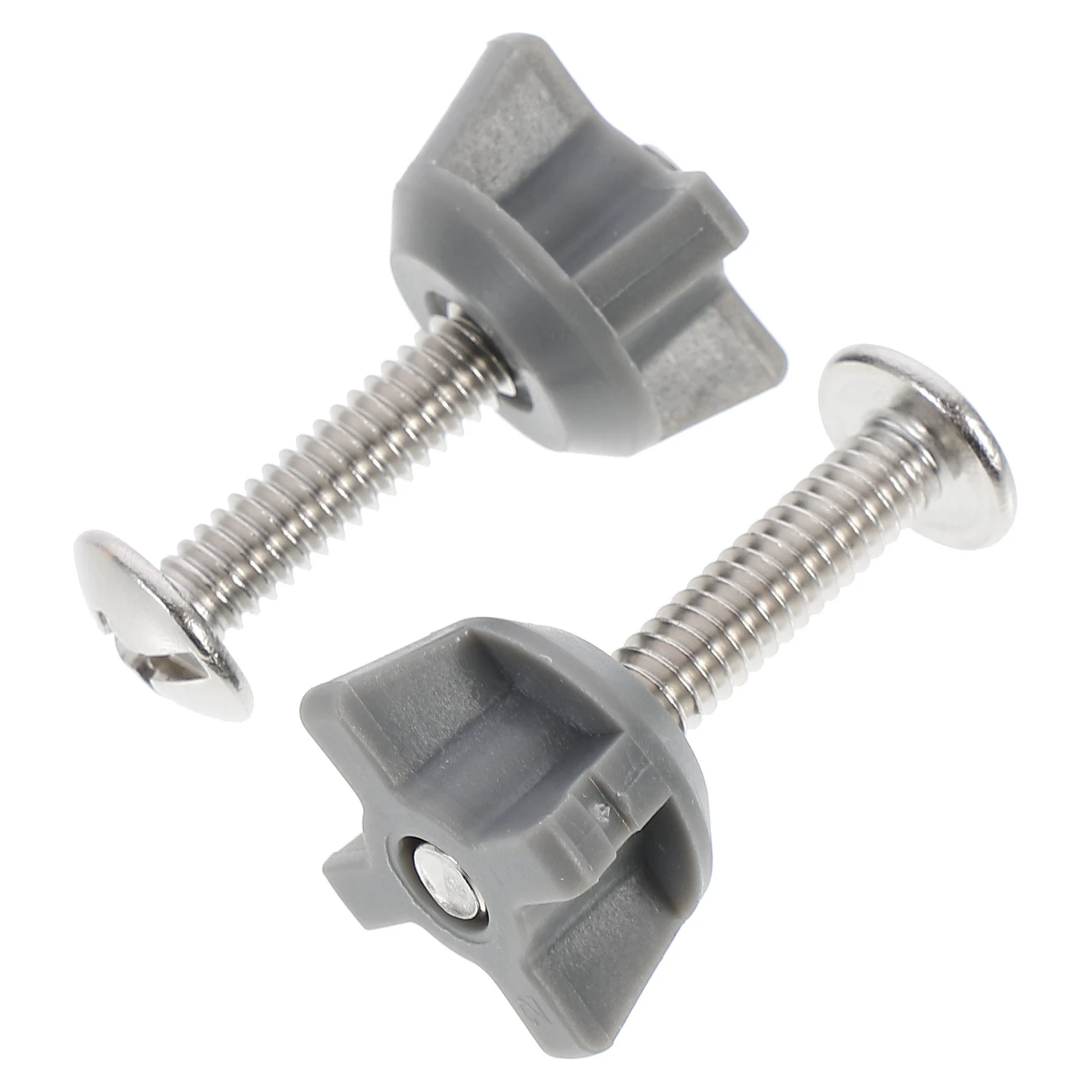 2 Pcs Toilet Seat Accessories Stainless Steel Plastic Screws Bumper Cover Hinge Replacement Lid Long Lasting Durable Easy
2 Pcs Toilet Seat Accessories Stainless Steel Plastic Screws Bumper Cover Hinge Replacement Lid Long Lasting Durable Easy