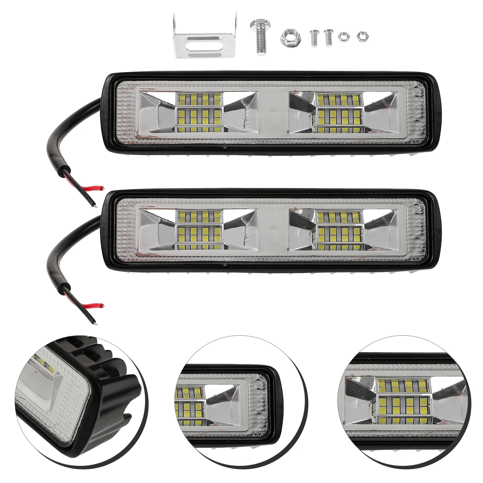 2Pcs LED Car SUV Floodlight High Waterproof Dustproof Heat Dissipation Long Life Outdoor Vehicle
2Pcs LED Car SUV Floodlight High Waterproof Dustproof Heat Dissipation Long Life Outdoor Vehicle