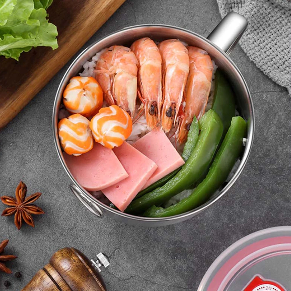 Stainless Steel Heat Resistant Noodle Bowl With Lid Handle Leak Proof Seal Soup Container For Office Kitchen Camping Insulated
Stainless Steel Heat Resistant Noodle Bowl With Lid Handle Leak Proof Seal Soup Container For Office Kitchen Camping Insulated