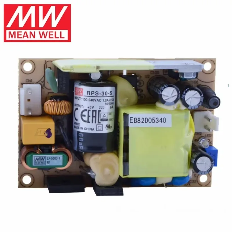 MEAN WELL PCB Medical Type RPS-30 Series Single Output Switching Power Supply RPS-30-3.3/5/7.5/12/15/24/48V
MEAN WELL PCB Medical Type RPS-30 Series Single Output Switching Power Supply RPS-30-3.3/5/7.5/12/15/24/48V