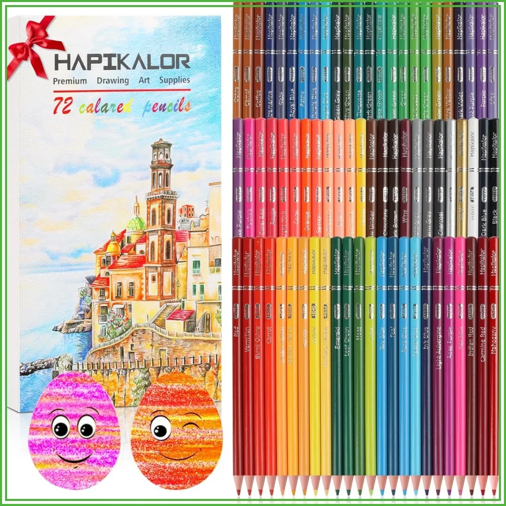 72 Colored Pencils for Adult Coloring Books, Professional Art Supplies for Drawing & Sketching, Gift for Teens
72 Colored Pencils for Adult Coloring Books, Professional Art Supplies for Drawing & Sketching, Gift for Teens
