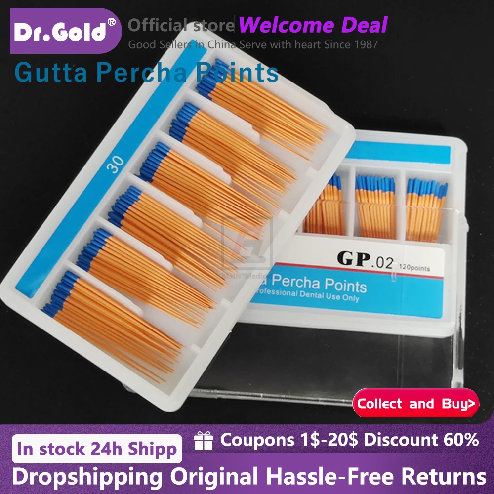 1Box Dental supplies Gutta Percha Points Dentist Products Dental Materi #15-40/F1/F2/F3 GP Material Endodoncia Dentistry Tools
1Box Dental supplies Gutta Percha Points Dentist Products Dental Materi #15-40/F1/F2/F3 GP Material Endodoncia Dentistry Tools
