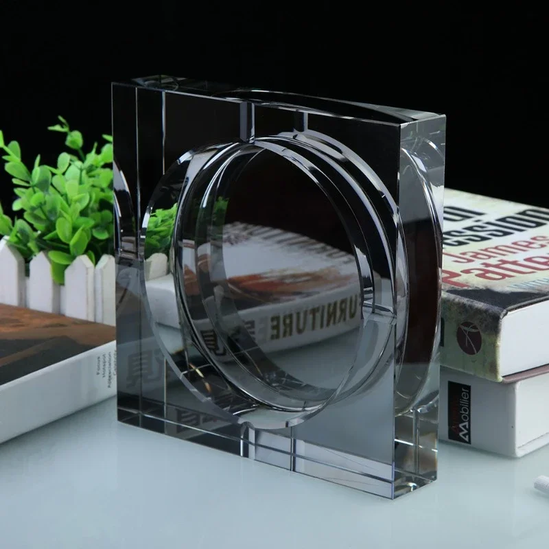 Luxury Premium Crystal Glass AshTray Large Size Square Shape Ashtray Cigar Smoking Accessory Household Office KTV Smoking Supply
Luxury Premium Crystal Glass AshTray Large Size Square Shape Ashtray Cigar Smoking Accessory Household Office KTV Smoking Supply