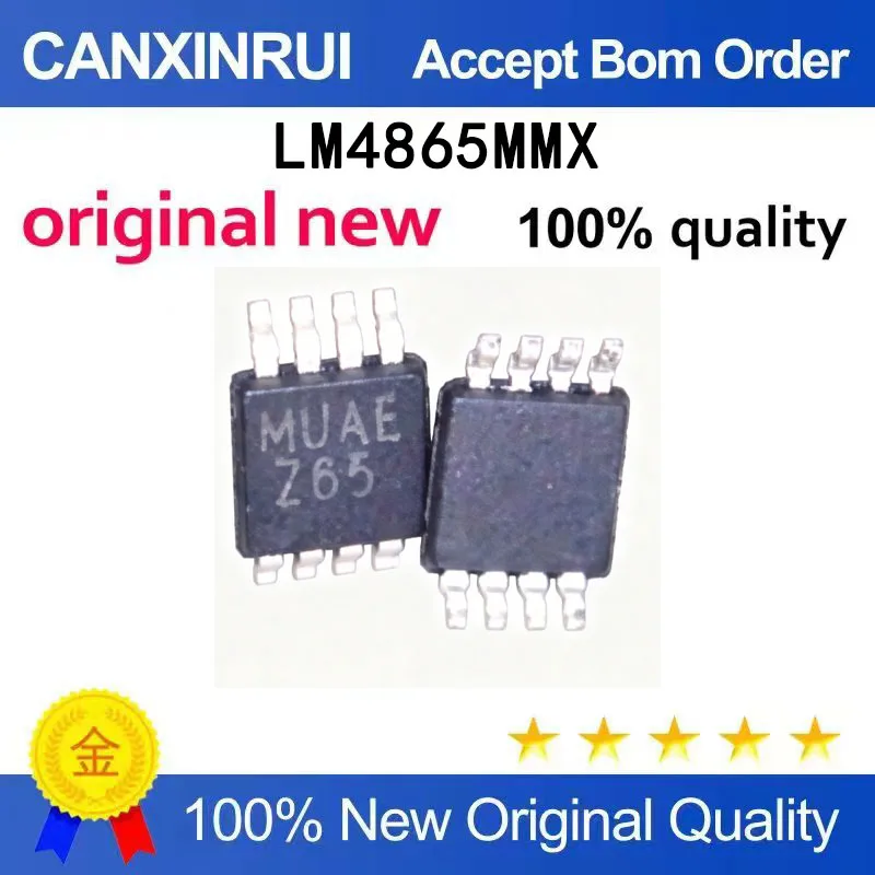 (5-100 pieces)LM4865MMX MUAE silk screen Z65 brand new original stock chip
(5-100 pieces)LM4865MMX MUAE silk screen Z65 brand new original stock chip