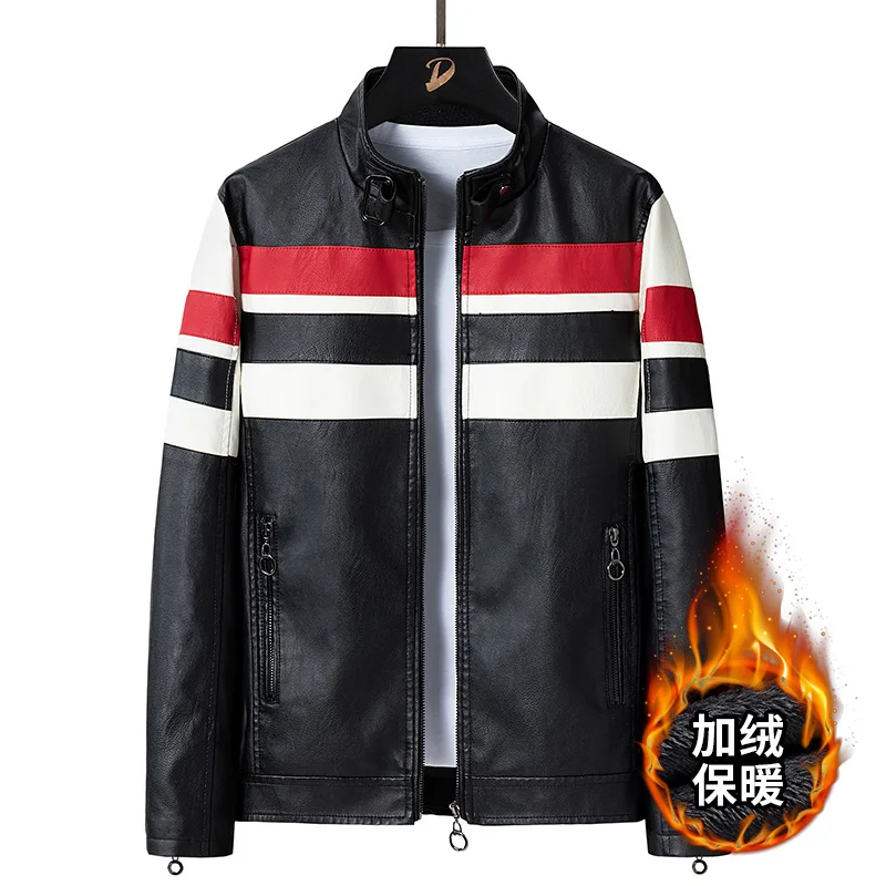 New Motorcycle Jacket Windproof Tight Casual Fashion Leather Jacket High Quality Men Clothing Motorcycle Leather Jacket Men's
New Motorcycle Jacket Windproof Tight Casual Fashion Leather Jacket High Quality Men Clothing Motorcycle Leather Jacket Men's