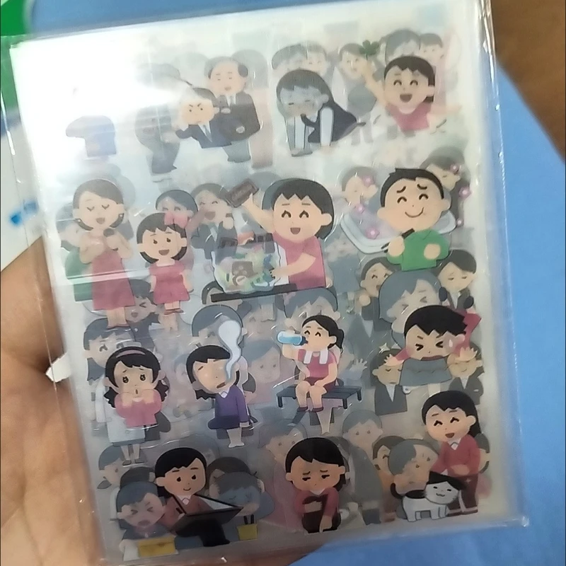 12 Sheets Die Cut Transparent Stickers Cute Cartoon Stationery DIY Scrapbook Journal Creative Collage Decoration
12 Sheets Die Cut Transparent Stickers Cute Cartoon Stationery DIY Scrapbook Journal Creative Collage Decoration