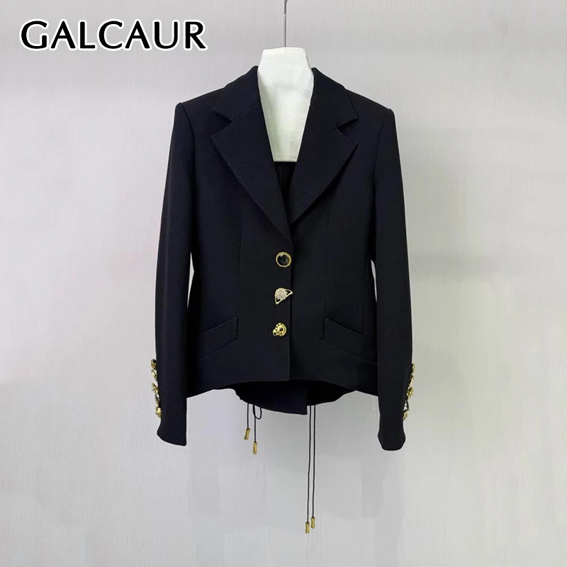 GALCAUR однотонные утягивающие куртки для женщин с лацканами и длинными рукавами в стиле пэчворк, темпераментная куртка на пуговицах, женская модная одежда
GALCAUR однотонные утягивающие куртки для женщин с лацканами и длинными рукавами в стиле пэчворк, темпераментная куртка на пуговицах, женская модная одежда