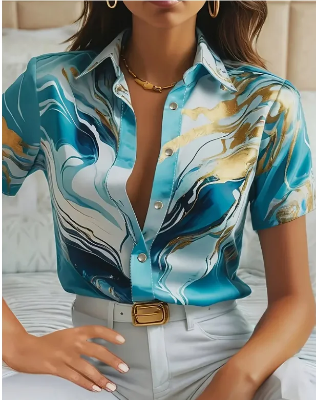 Shirts & Blouses Spring And Autumn Fashion Lapel Loose Comfortable Button Shirt Camisas Blusas Para Mujer Tops For Woman Shirt
Shirts & Blouses Spring And Autumn Fashion Lapel Loose Comfortable Button Shirt Camisas Blusas Para Mujer Tops For Woman Shirt