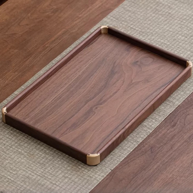 Walnut Wood Tea Tray Vintage Rectangular Shape Kong Fu Tea Tray Nordic Decorative bandeja de bambu para cozinha Rectangular Tray
Walnut Wood Tea Tray Vintage Rectangular Shape Kong Fu Tea Tray Nordic Decorative bandeja de bambu para cozinha Rectangular Tray