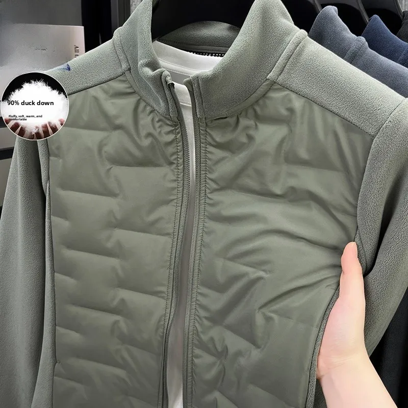 Lightweight Padded Jaet Men's Casual Stand Collar Fce Lined down Coat Autumn Winter Season TUCANO Novel Polyester Fiber
Lightweight Padded Jaet Men's Casual Stand Collar Fce Lined down Coat Autumn Winter Season TUCANO Novel Polyester Fiber