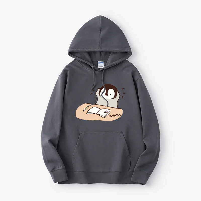 Свободная толстовка с капюшоном в уличном стиле из хлопка с длинными рукавами, с принтом, повседневная одежда в стиле хип-хоп с дизайном пингвина
Свободная толстовка с капюшоном в уличном стиле из хлопка с длинными рукавами, с принтом, повседневная одежда в стиле хип-хоп с дизайном пингвина