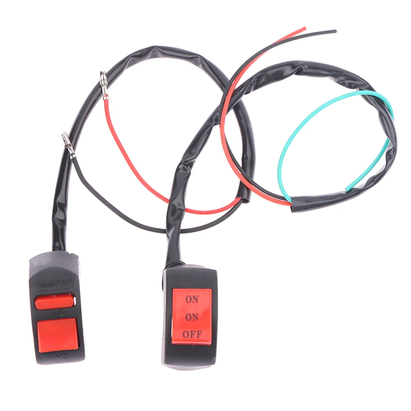1PC Motorbike Switch Button LED Headlight Switches Far Near Two/Three Line Motorcycle Handlebar Light Switch
1PC Motorbike Switch Button LED Headlight Switches Far Near Two/Three Line Motorcycle Handlebar Light Switch