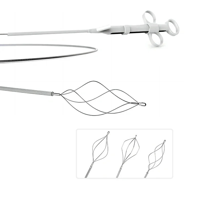 Disposable Stone Retrieval Basket Stone Extraction Basket Endoscopic Stone Basket Extraction
Disposable Stone Retrieval Basket Stone Extraction Basket Endoscopic Stone Basket Extraction
