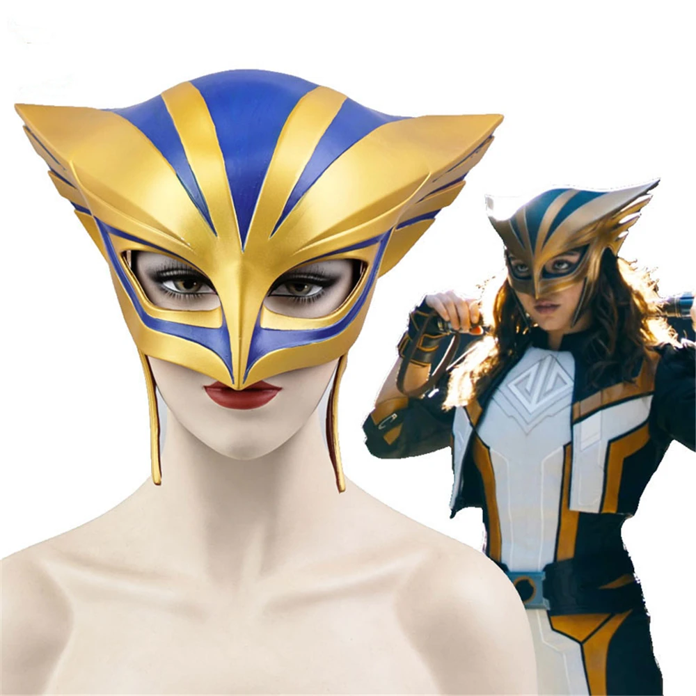 Anime Movie Shiera Sanders Hawkgirl Masks Cosplay COSTUME Soft PVC Mask Halloween Masquerade Party Carnival Prop Xmas Gift
Anime Movie Shiera Sanders Hawkgirl Masks Cosplay COSTUME Soft PVC Mask Halloween Masquerade Party Carnival Prop Xmas Gift