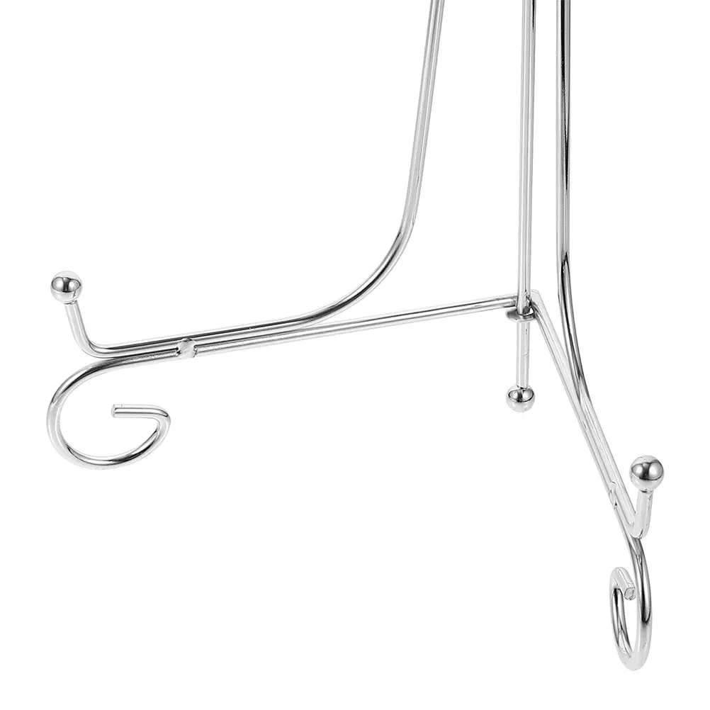 1pc Iron Plate Display Stand Easel Rack for Discs Dishes Large Platter Silver Home Office Organizer Storage Solution
1pc Iron Plate Display Stand Easel Rack for Discs Dishes Large Platter Silver Home Office Organizer Storage Solution