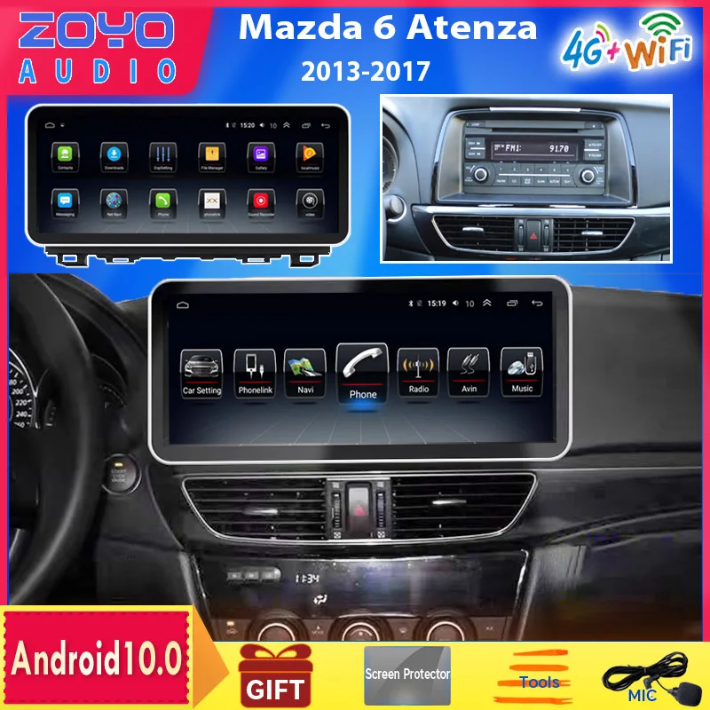 Автомобильное радио, GPS-навигатор для Mazda 6 Atenza 12,3-128, 2013 дюйма, Android, 8G, 2017G, Wi-Fi, 4G, Carplay, аудио, видео, без DVD
Автомобильное радио, GPS-навигатор для Mazda 6 Atenza 12,3-128, 2013 дюйма, Android, 8G, 2017G, Wi-Fi, 4G, Carplay, аудио, видео, без DVD
