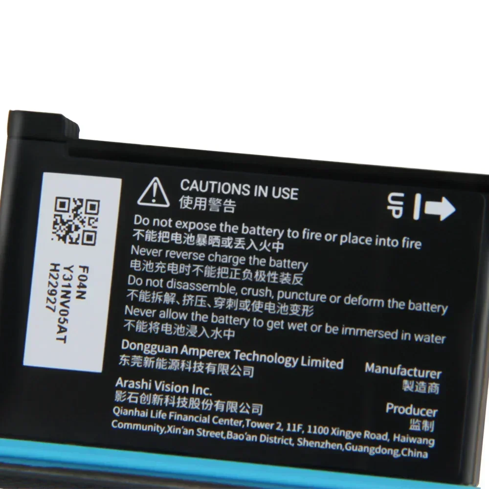 Battery For Insta360 ONE X2 X3 ONE X ONE X4 CINOSBT/B CINOSBT/A CINSBBMA Rechargable Batteries 1630mAh
Battery For Insta360 ONE X2 X3 ONE X ONE X4 CINOSBT/B CINOSBT/A CINSBBMA Rechargable Batteries 1630mAh