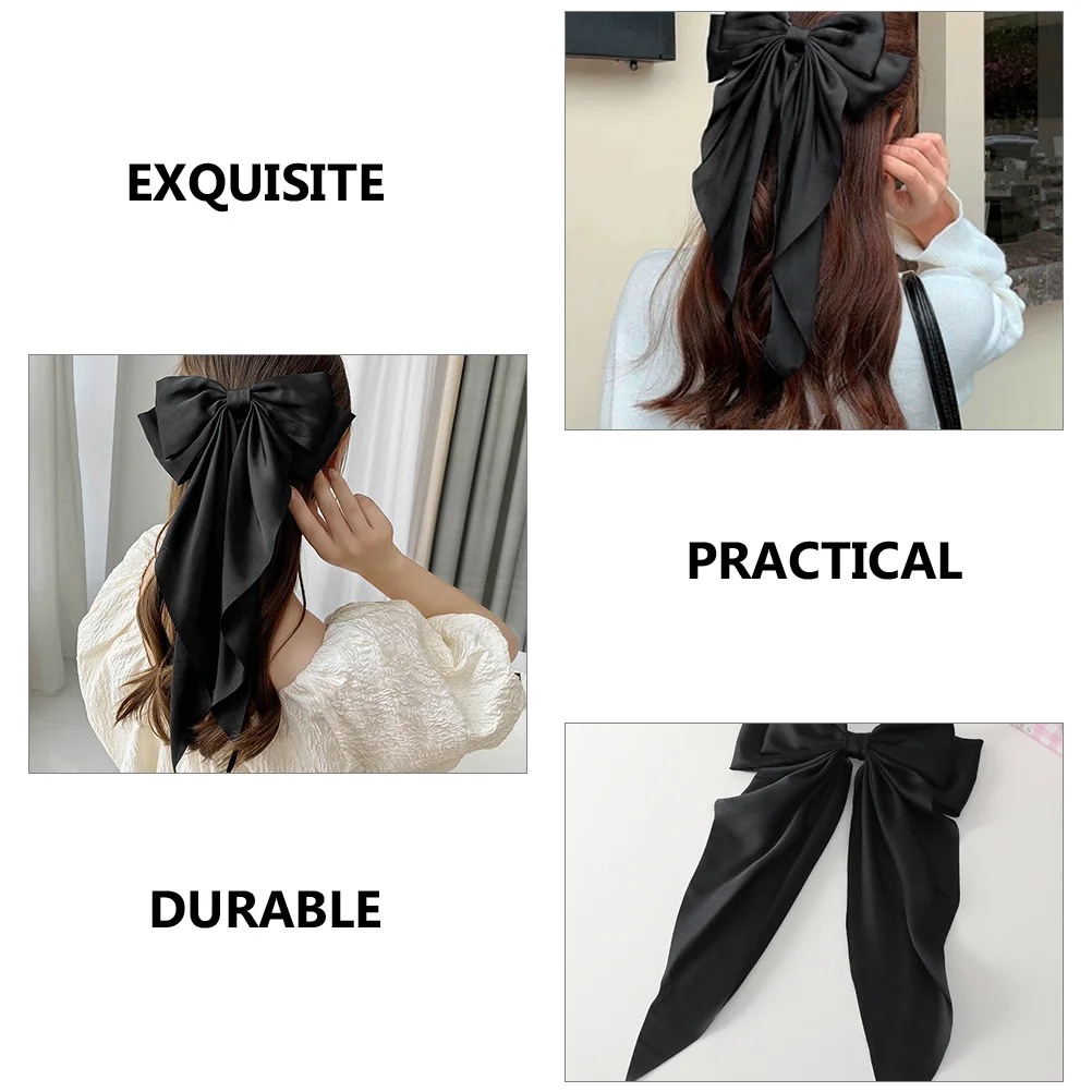 2 Pcs Big Bow Hair Clip Hairbows for Woman Black Barrette Women Barrettes Girls Accessories Clips Ribbon
2 Pcs Big Bow Hair Clip Hairbows for Woman Black Barrette Women Barrettes Girls Accessories Clips Ribbon