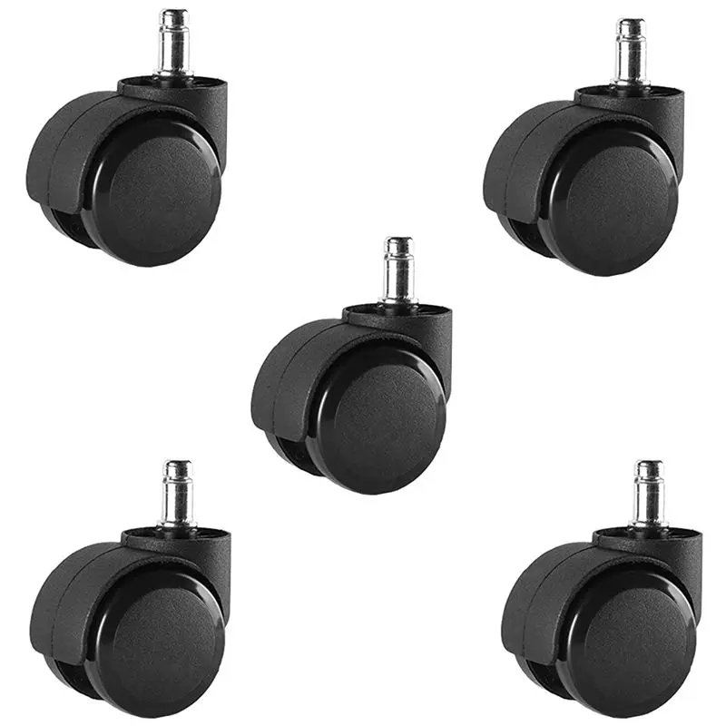 A67P-5Pcs 2Inch Black Office Chair Wheels Spare Parts Office Chair Casters Heavy Duty Replacement For Hardwood Floors/Carpet
A67P-5Pcs 2Inch Black Office Chair Wheels Spare Parts Office Chair Casters Heavy Duty Replacement For Hardwood Floors/Carpet
