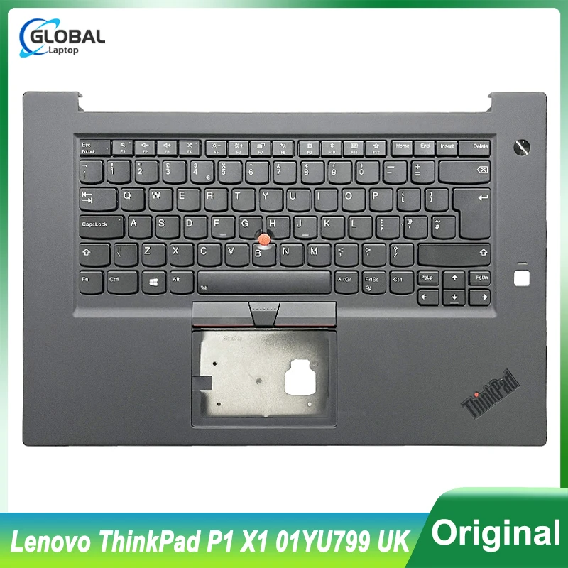 Original New UK Keyboard for Lenovo ThinkPad P1 X1 Laptop Palmrest Upper Cover Top Case with Backlit Replacement Britain 01YU799
Original New UK Keyboard for Lenovo ThinkPad P1 X1 Laptop Palmrest Upper Cover Top Case with Backlit Replacement Britain 01YU799