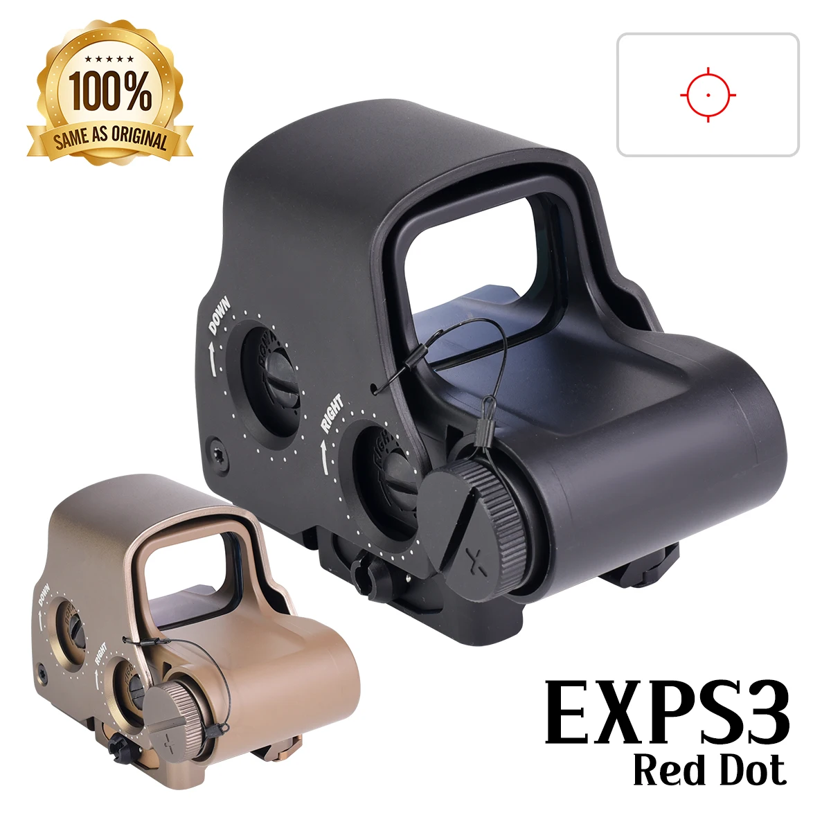 Tactical EXPS3 558 Holographic Sight Red Dot Sight with Night Vision Hunting Scope Airsoft Accessories Collimator for Hunting
Tactical EXPS3 558 Holographic Sight Red Dot Sight with Night Vision Hunting Scope Airsoft Accessories Collimator for Hunting