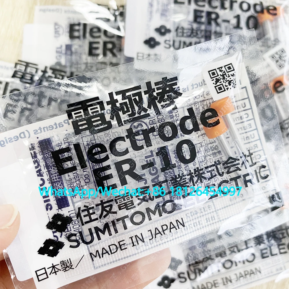 Original New Packaging ER-10 Electrode Sumitomo T-39 Type-66 T-81C 82C Z1C 71C T-400/600C Fiber Fusion Splicer Electrodes Rod
Original New Packaging ER-10 Electrode Sumitomo T-39 Type-66 T-81C 82C Z1C 71C T-400/600C Fiber Fusion Splicer Electrodes Rod