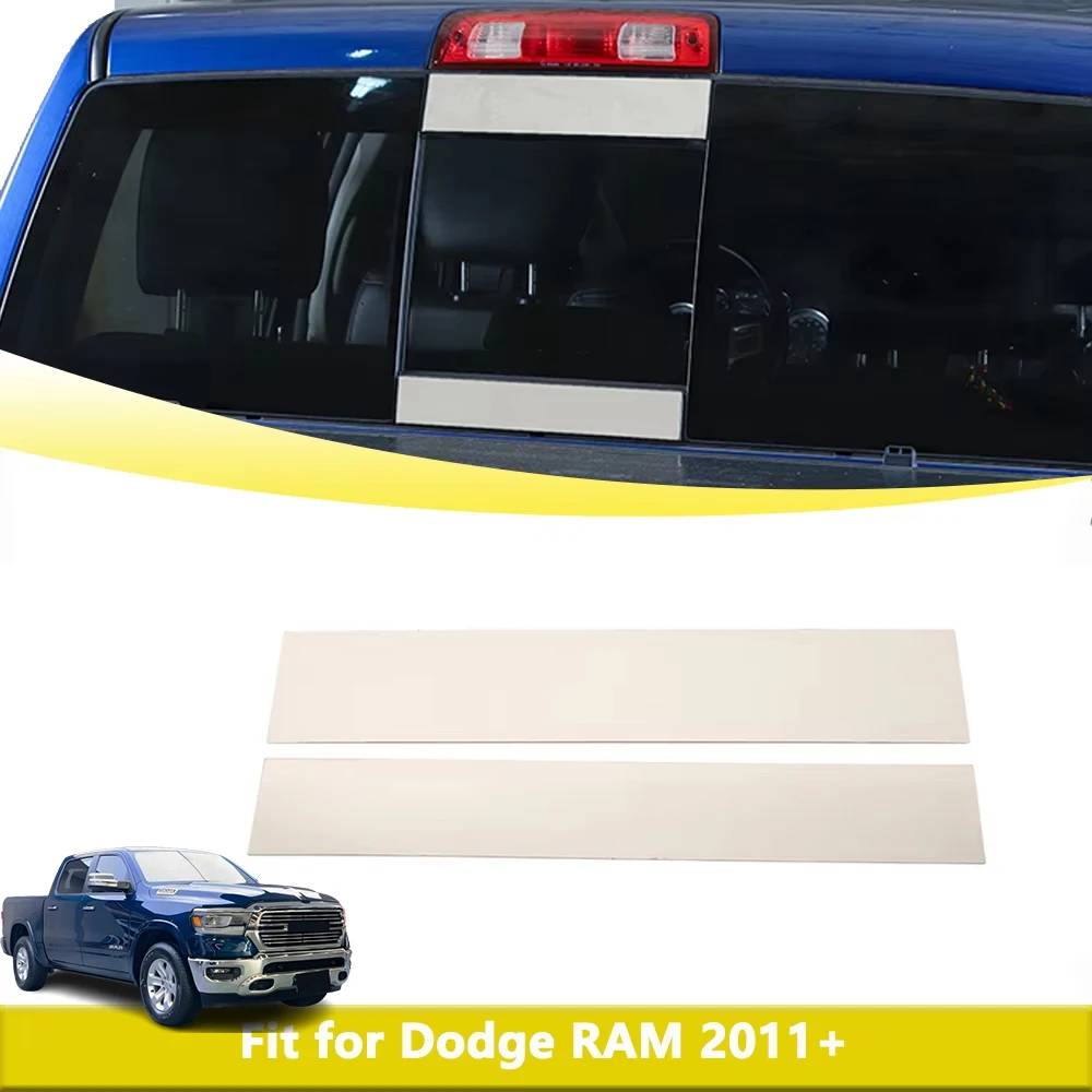 Rear Winshield Window Panel Trim Stickers for Dodge RAM 2011-2024 Window Decal Decoration Cover Exterior Accessories Metal
Rear Winshield Window Panel Trim Stickers for Dodge RAM 2011-2024 Window Decal Decoration Cover Exterior Accessories Metal