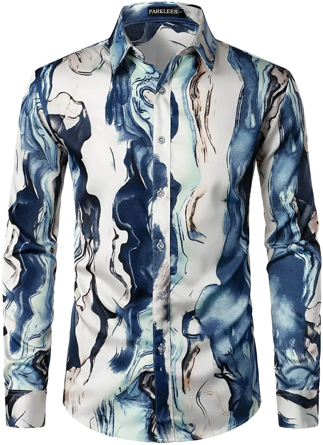 Men's long-sleeved shirt casual fashion 3d simple gradient printing shirt shirt men's lapel shirt long-sleeved New Year gift
Men's long-sleeved shirt casual fashion 3d simple gradient printing shirt shirt men's lapel shirt long-sleeved New Year gift