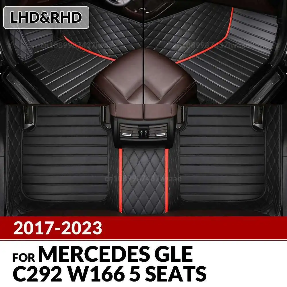 Car floor mats for BENZ GLE class C292 W166(5 Seats)2015 2016 2017 2018 2019 Custom foot Pads carpet cover interior accessories
Car floor mats for BENZ GLE class C292 W166(5 Seats)2015 2016 2017 2018 2019 Custom foot Pads carpet cover interior accessories