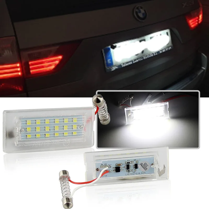 2 шт. светодиодная лампа освещения номерного знака для BMW X5 E53 99-06 X3 E83 03-10 DXY88 номерная лампа 12 В
2 шт. светодиодная лампа освещения номерного знака для BMW X5 E53 99-06 X3 E83 03-10 DXY88 номерная лампа 12 В