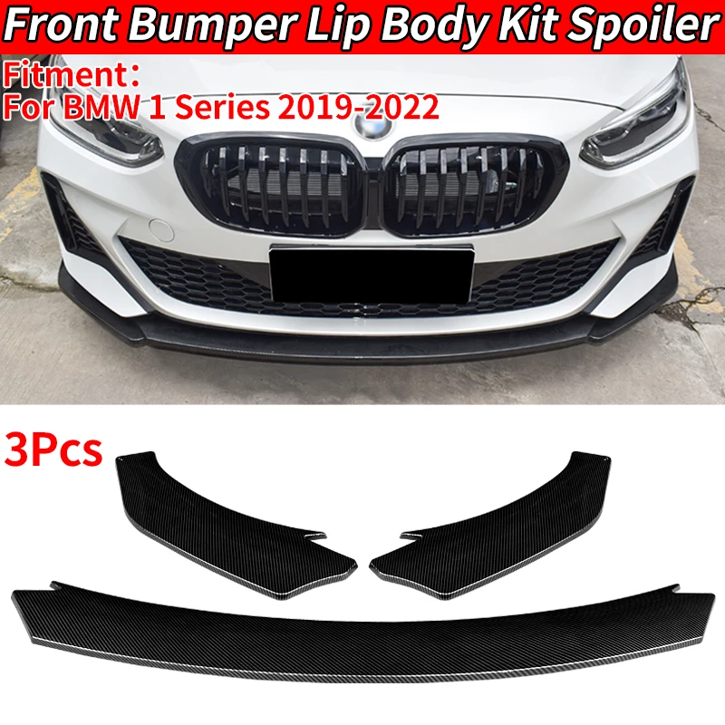 For BMW 1 Series 2019-2022 Car Accessories Front Bumper Lip Deflector Splitters Body Kit Diffuser Carbon Fiber Anti-Collision
For BMW 1 Series 2019-2022 Car Accessories Front Bumper Lip Deflector Splitters Body Kit Diffuser Carbon Fiber Anti-Collision