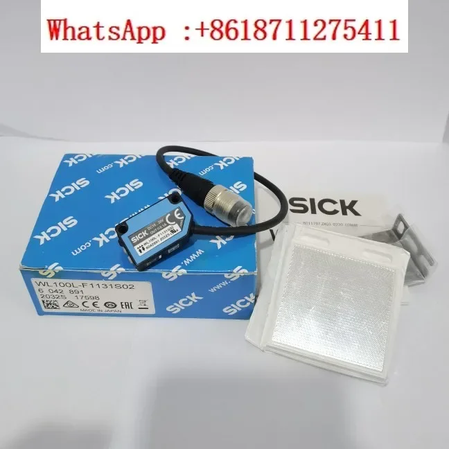 SICK Germany WL100L-F1131S02 mirror reflection laser switch WL100L-F2231 imported
SICK Germany WL100L-F1131S02 mirror reflection laser switch WL100L-F2231 imported