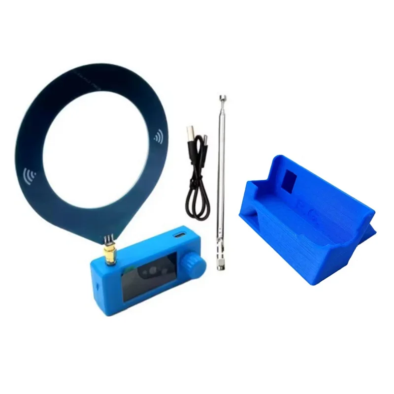 B68C SI4732 Mini Radio Full Band LSB USB AM FM Radio SW MW VHF Portable Pocket Radio 1.9 Inch Display Radio & 3D Stand
B68C SI4732 Mini Radio Full Band LSB USB AM FM Radio SW MW VHF Portable Pocket Radio 1.9 Inch Display Radio & 3D Stand