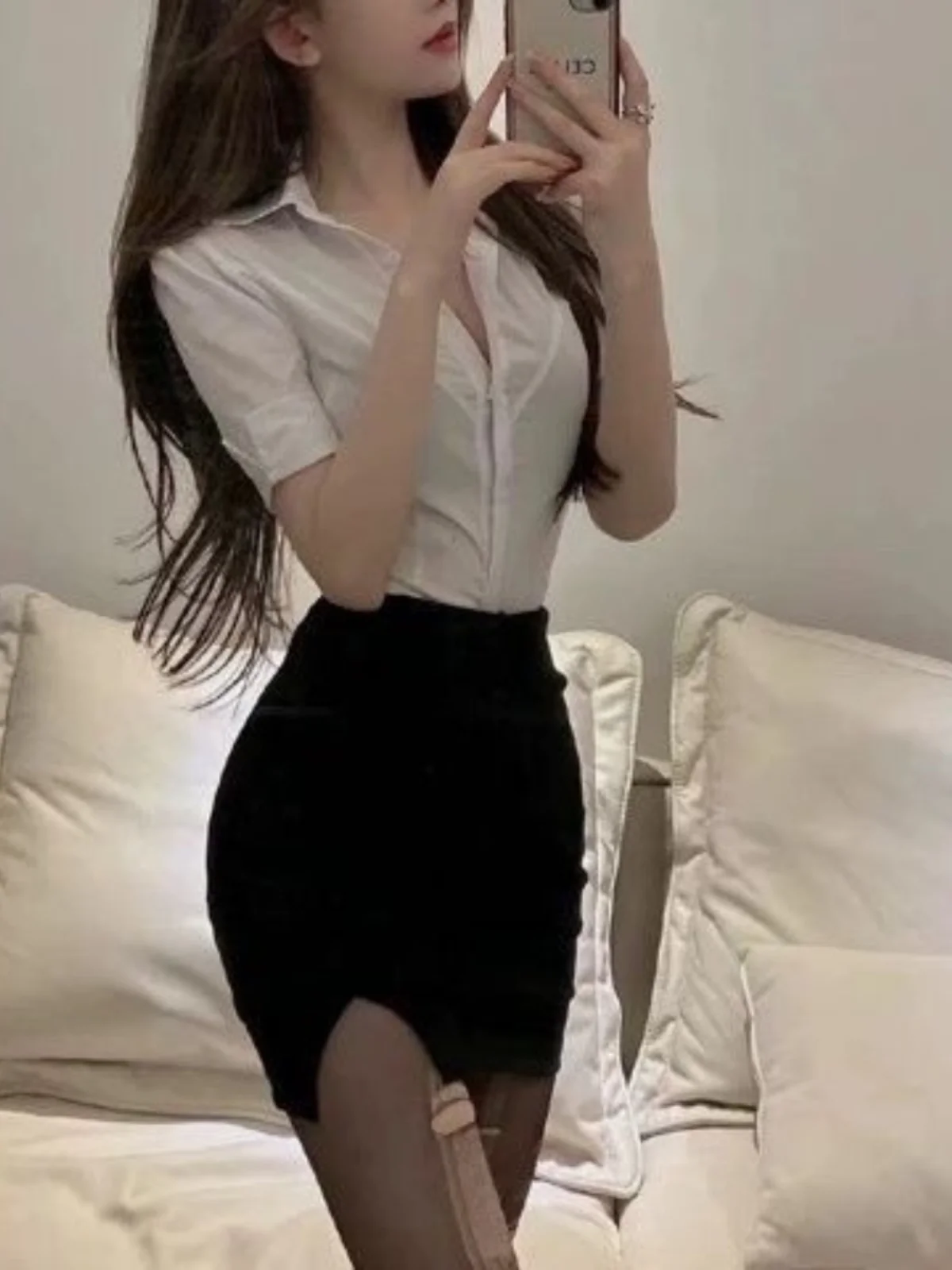plus Size 200 Pounds Special Edition Spicy Girl Pure Desire JK Uniform Light Maturity Style Set Half Body Short Skirt Two Pie...
plus Size 200 Pounds Special Edition Spicy Girl Pure Desire JK Uniform Light Maturity Style Set Half Body Short Skirt Two Pie...
