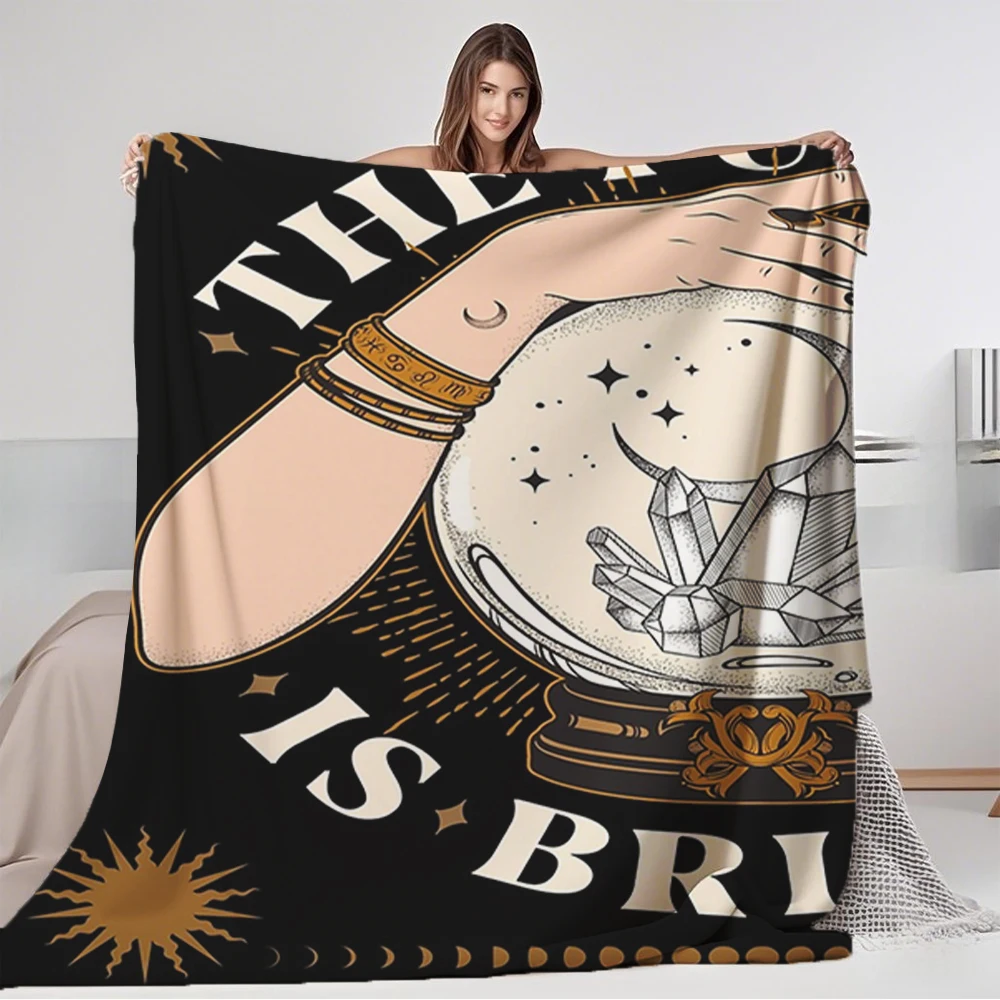 Seasonal Decor Flannel Blankets The Future Is Bright Microfiber Bedspread Throw Blanket Nautical Eco-Friendly Blanket
Seasonal Decor Flannel Blankets The Future Is Bright Microfiber Bedspread Throw Blanket Nautical Eco-Friendly Blanket