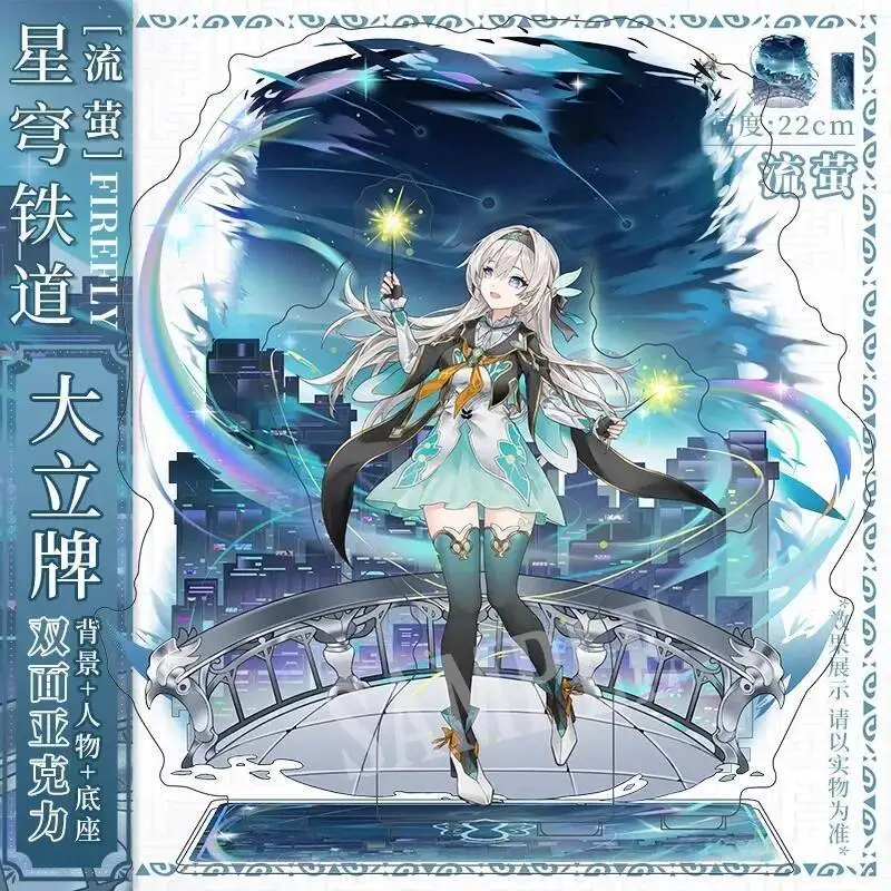 Game Honkai: Star Rail Cosplay Firefly Double Sided Acrylic Standing Plate Ornament Adornment Collection Souvenir Gifts
Game Honkai: Star Rail Cosplay Firefly Double Sided Acrylic Standing Plate Ornament Adornment Collection Souvenir Gifts
