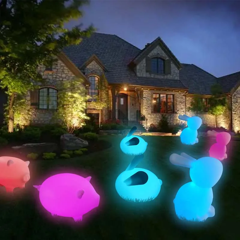 Customized outdoor LED luminous rabbit lights, park props, landscape lawn decorative lights, net red, pig stool, Rabbit Light
Customized outdoor LED luminous rabbit lights, park props, landscape lawn decorative lights, net red, pig stool, Rabbit Light